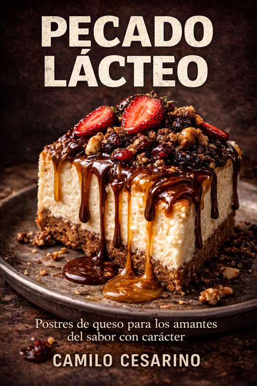 Portada de Pecado Lácteo, edición ES, de Editorial Cesarino.