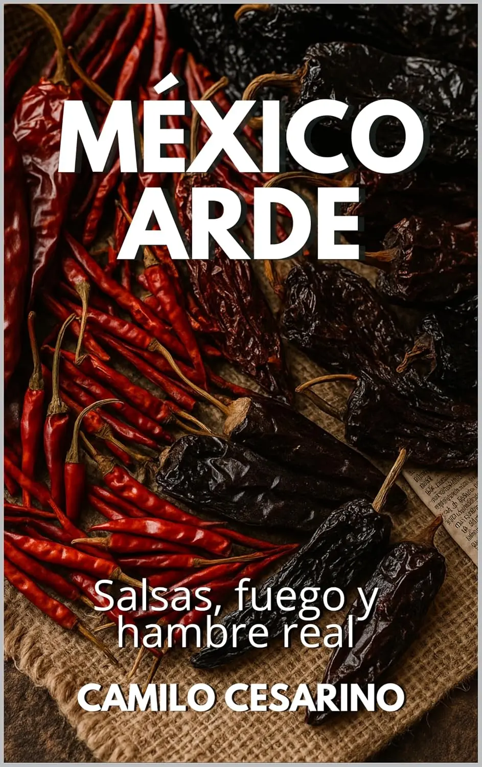 Portada de México Arde, de Camilo Cesarino.